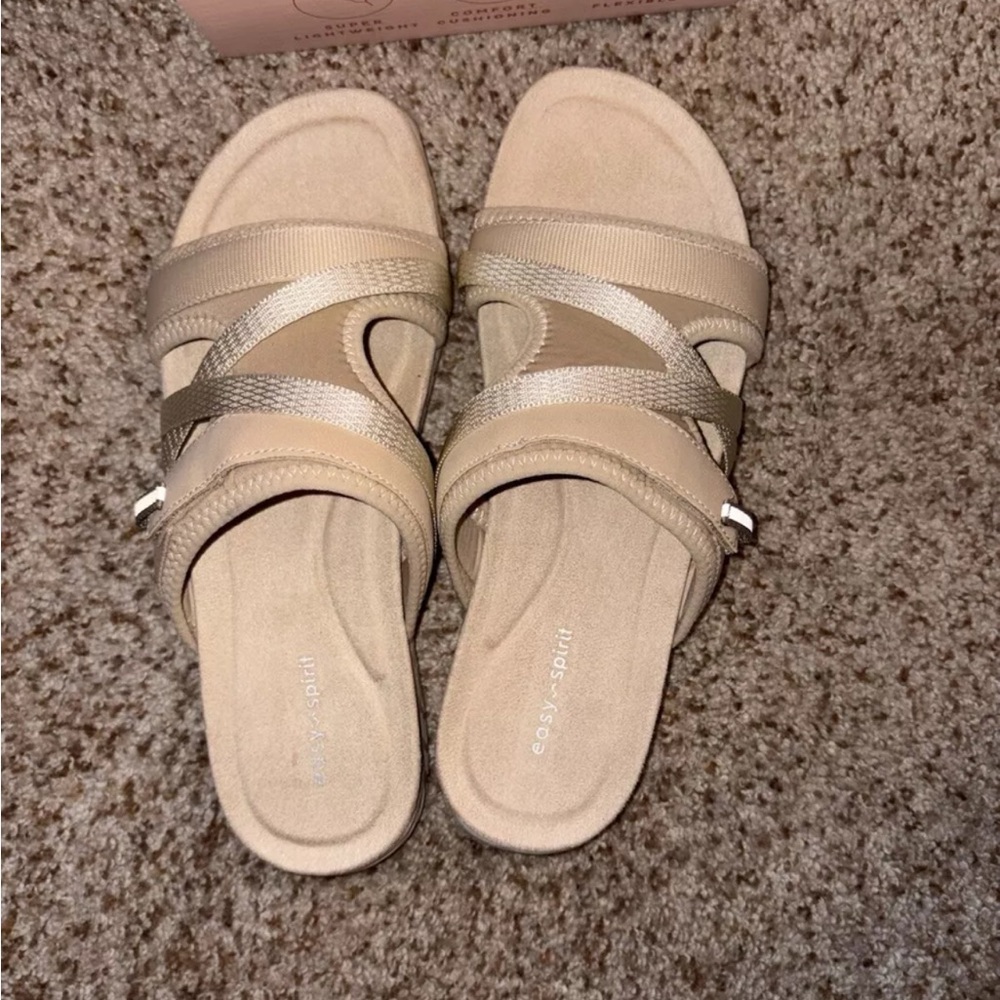 Shells Flat Sandals Size 10 Se Shells2 Taupe240